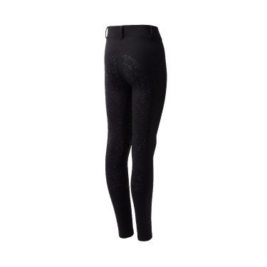 Kinder-Thermo-Reitleggings Horze Dea mit Vollbesatz-Grip Kaviar Schwarz Kinder-Thermo-Reitleggings Horze Dea mit Vollbesatz-Grip Kaviar Schwarz