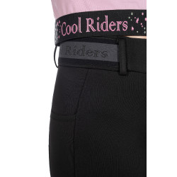 Damenreithose Hailey Vollbesatz Silikon HKM Schwarz