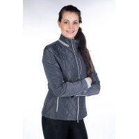 Limoni Steppjacke HKM Damen Graphit Grau Limoni Steppjacke HKM Damen Graphit Grau