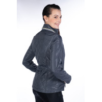 Limoni Steppjacke HKM Damen Graphit Grau Limoni Steppjacke HKM Damen Graphit Grau