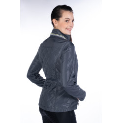 Limoni Steppjacke HKM Damen Graphit Grau