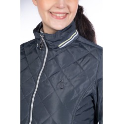 Limoni Steppjacke HKM Damen Graphit Grau