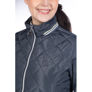 Limoni Steppjacke HKM Damen Graphit Grau