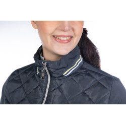Limoni Steppjacke HKM Damen Graphit Grau