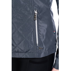 Limoni Steppjacke HKM Damen Graphit Grau