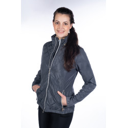 Limoni Steppjacke HKM Damen Graphit Grau