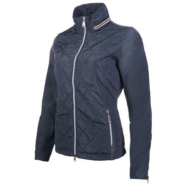 Limoni Steppjacke HKM Damen Graphit Grau