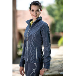 Limoni Steppjacke HKM Damen Graphit Grau