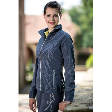 Limoni Steppjacke HKM Damen Graphit Grau