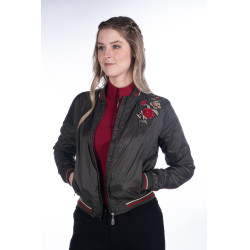 Blouson Fleur Style HKM Olivgrün Gr&uuml;n