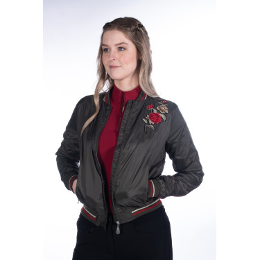 Blouson Fleur Style HKM Olivgrün Gr&uuml;n