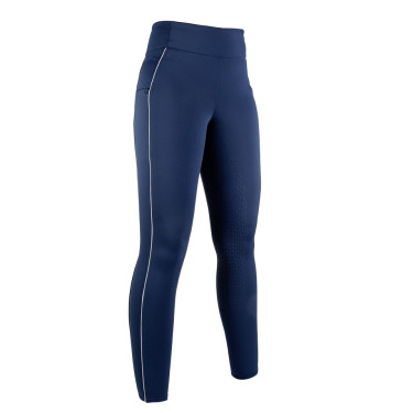 Leggings Equilibrio Style Vollbesatz Silikon HKM Dunkelblau