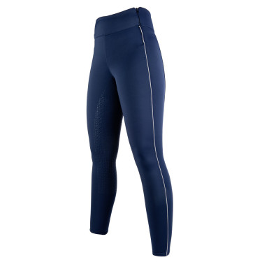 Leggings Equilibrio Style Vollbesatz Silikon HKM Dunkelblau