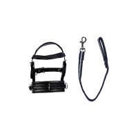 Longier-Set Cuddle Pony HKM Schwarz Longier-Set Cuddle Pony HKM Schwarz