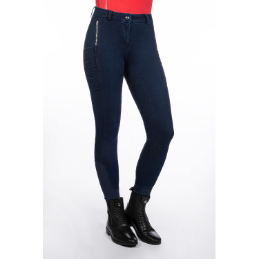 Damenhose Aruba Denim Vollbesatz Silikon HKM Damenhose Aruba Denim Vollbesatz Silikon HKM