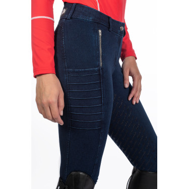 Damenhose Aruba Denim Vollbesatz Silikon HKM Damenhose Aruba Denim Vollbesatz Silikon HKM