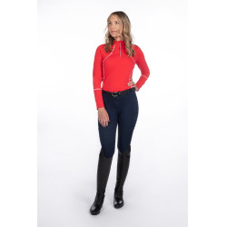 Damenhose Aruba Denim Vollbesatz Silikon HKM Dunkelblau