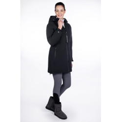 Lange wasserdichte Jacke Hillary HKM Schwarz