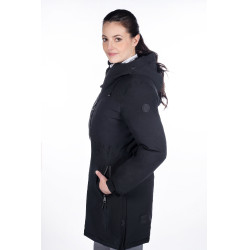 Lange wasserdichte Jacke Hillary HKM Schwarz