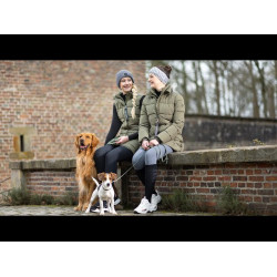 Lange wasserdichte Jacke Hillary HKM Schwarz