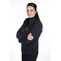 Pullover Teddyfleece Unisex HKM Schwarz