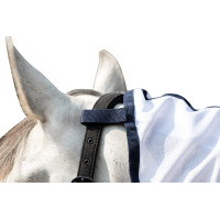 Fliegendecke Strong mit Hals HKM Blau / Weiß / Grau Fliegendecke Strong mit Hals HKM Blau / Weiß / Grau