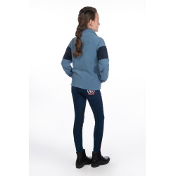 Kinder-Reithose Aymee Denim mit Silikon-Besatz HKM Dunkelblau Kinder-Reithose Aymee Denim mit Silikon-Besatz HKM Dunkelblau