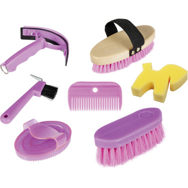 HKM Light Putzset 6-teilig Pink HKM Light Putzset 6-teilig Pink
