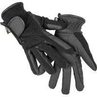 Winterhandschuhe aus Kunstleder HKM Schwarz Winterhandschuhe aus Kunstleder HKM Schwarz