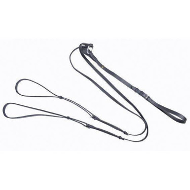 Deutsche Zügel HKM mit Edelstahlschnallen Schwarz Deutsche Zügel HKM mit Edelstahlschnallen Schwarz