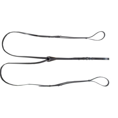 Deutsche Zügel HKM mit Edelstahlschnallen Schwarz Deutsche Zügel HKM mit Edelstahlschnallen Schwarz