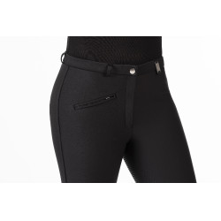 Softshell-Reithose Winner mit Silikon-Vollbesatz HKM Schwarz