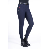 Reithose Equine Sports Style mit Vollbesatz aus Silikon HKM Dunkelblau