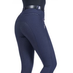 Reithose Equine Sports Style mit Vollbesatz aus Silikon HKM Dunkelblau Reithose Equine Sports Style mit Vollbesatz aus Silikon HKM Dunkelblau