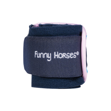 Polobanden Funny Horses Hearts HKM Polobanden Funny Horses Hearts HKM