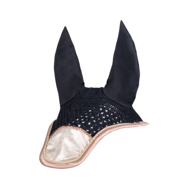 Fliegenhaube Rosegold Glitter Style HKM Fliegenhaube Rosegold Glitter Style HKM
