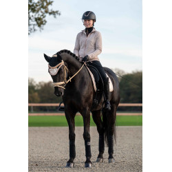 Fliegenhaube Rosegold Glitter Style HKM Fliegenhaube Rosegold Glitter Style HKM