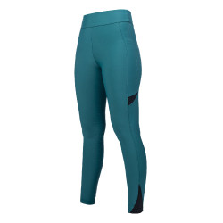 Leggings Port Royal Vollbesatz Silikon HKM Petrol Blau