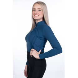 Langarm-Polo Port Royal HKM Dunkelblau