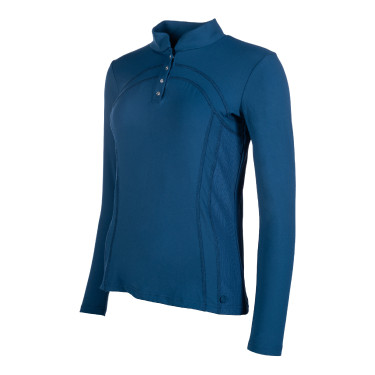 Langarm-Polo Port Royal HKM Dunkelblau Langarm-Polo Port Royal HKM Dunkelblau