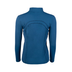 Langarm-Polo Port Royal HKM Dunkelblau