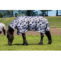 Fliegendecke Cow HKM Schwarz / Weiß Fliegendecke Cow HKM Schwarz / Weiß