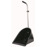 Schaufel und Mistkratzer HKM Schwarz