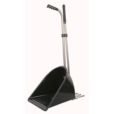 Schaufel und Mistkratzer HKM Schwarz