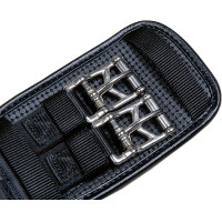 Gurtsattel Gel PVC Snap HKM Schwarz Gurtsattel Gel PVC Snap HKM Schwarz