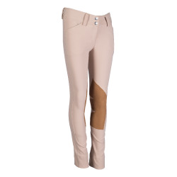 Jodhpur-Reithose Hunter Kids II mit Alos-Besatz HKM Dunkel natur Beige