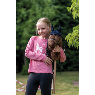 Fliegenhaube Hobby Horsing HKM Dunkelblau