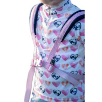 Geschirr HKM Funny Horses Hearts Rosa / Dunkelblau