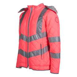 Damenjacke Reflective HKM Neonpink Rosa Damenjacke Reflective HKM Neonpink Rosa