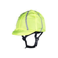 Reflektierende Toque HKM für Helm Neongelb Reflektierende Toque HKM für Helm Neongelb